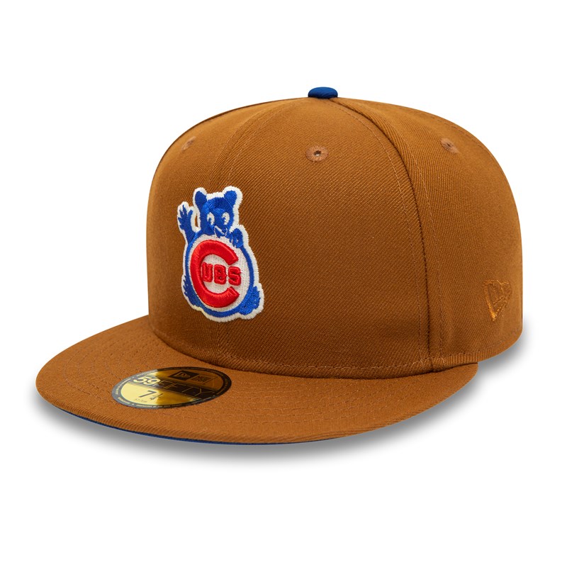 59fifty New Era Chicago Cubs 1990 All Star Game Toasted Peanut Fitted Gorras Marrom | RZ8340796