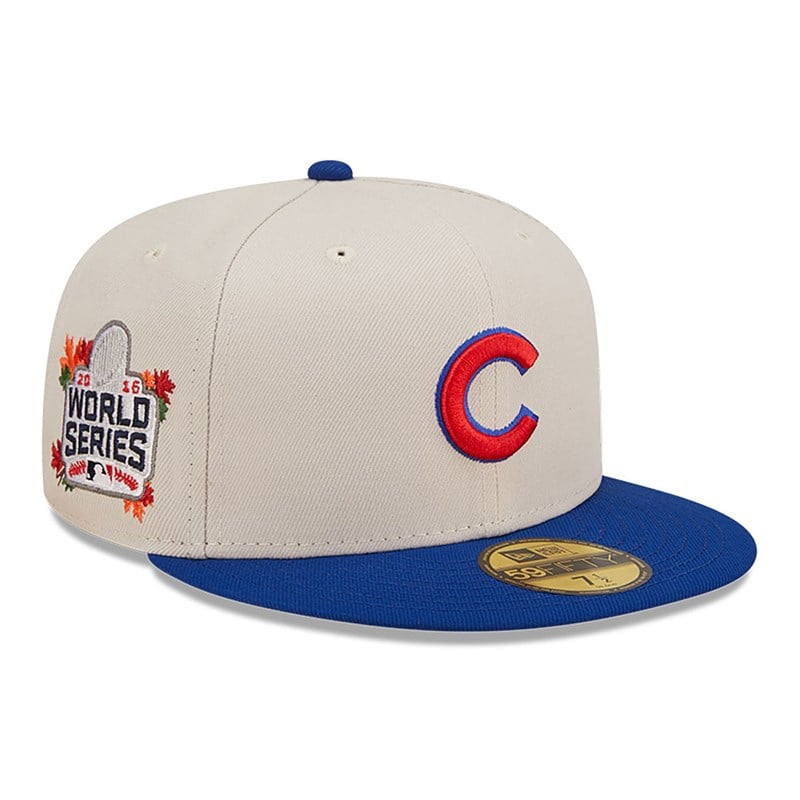 59fifty New Era Chicago Cubs Fall Classic Fitted Gorras Blancos | SD0269371