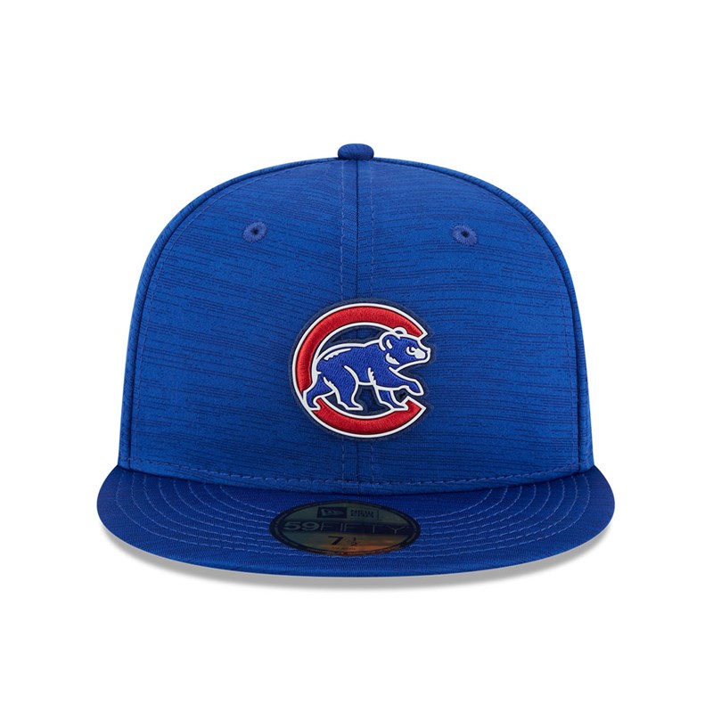 59fifty New Era Chicago Cubs MLB Clubhouse Fitted Gorras Azules | WZ0513796