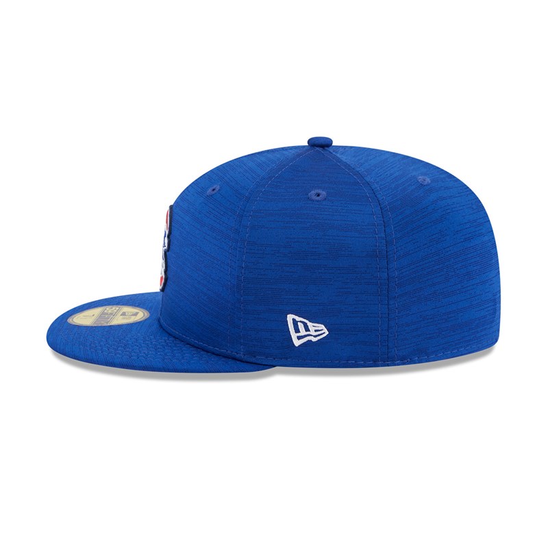 59fifty New Era Chicago Cubs MLB Clubhouse Fitted Gorras Azules | WZ0513796