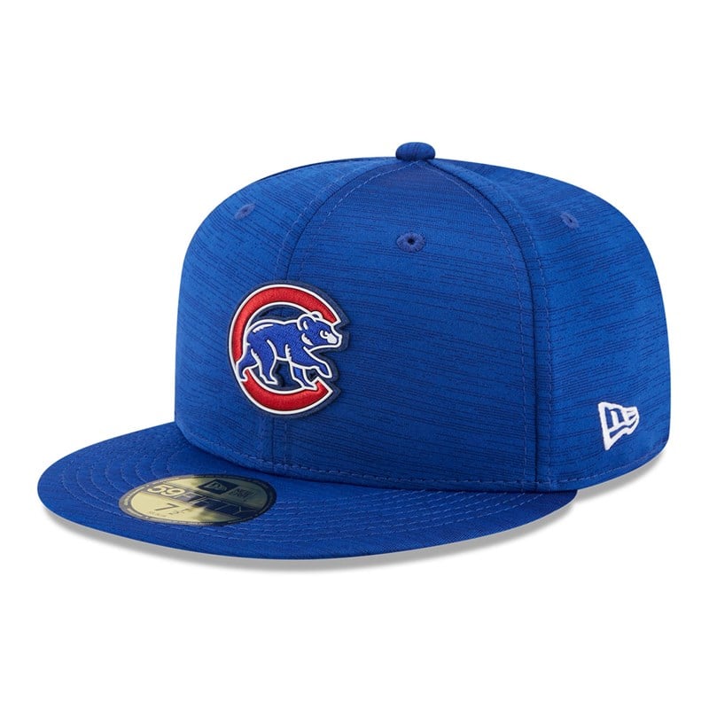 59fifty New Era Chicago Cubs MLB Clubhouse Fitted Gorras Azules | WZ0513796