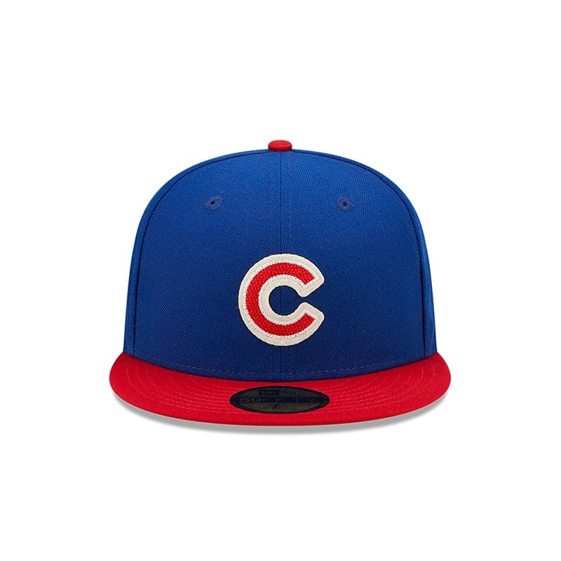 59fifty New Era Chicago Cubs Ne Letterman Fitted Gorras Azules | GO0264839