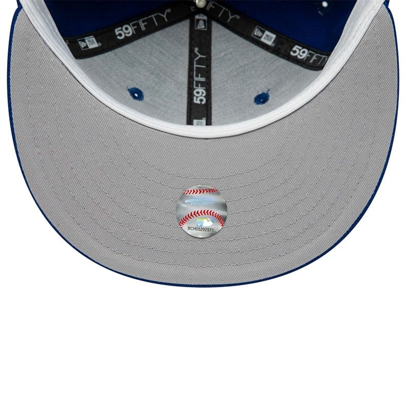 59fifty New Era Chicago Cubs Premium Authentic On Field Game Lana Fitted Gorras Azules | LU3954072