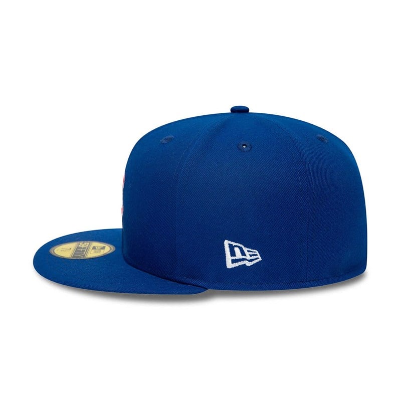 59fifty New Era Chicago Cubs Stateview Fitted Gorras Azules | HV7095863