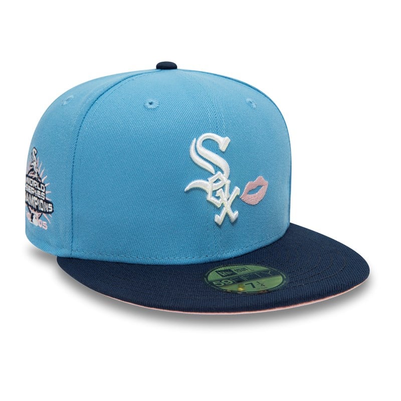 59fifty New Era Chicago Sox 2005 World Series Champions Fitted Gorras Azules | XB7948502