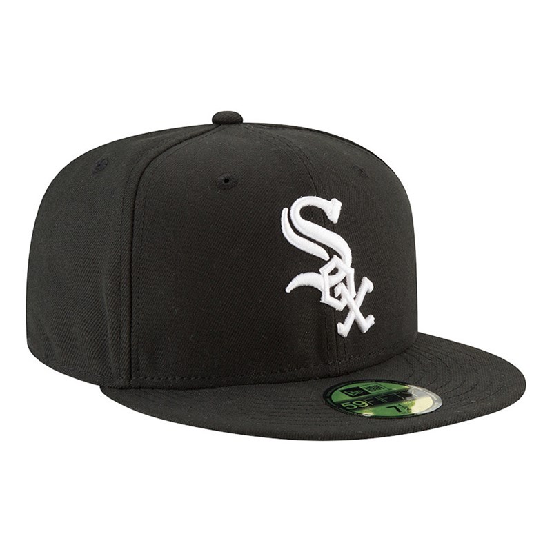 59fifty New Era Chicago Sox Authentic On Field Game Gorras Negros | BC6241375