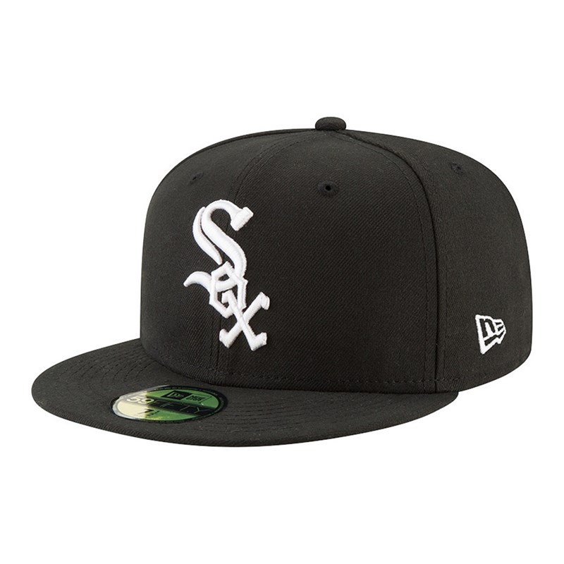 59fifty New Era Chicago Sox Authentic On Field Game Gorras Negros | BC6241375