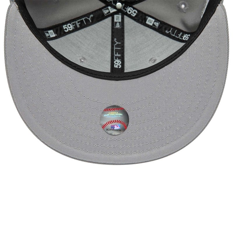 59fifty New Era Chicago Sox Basics Fitted Gorras Grises | AX2753964