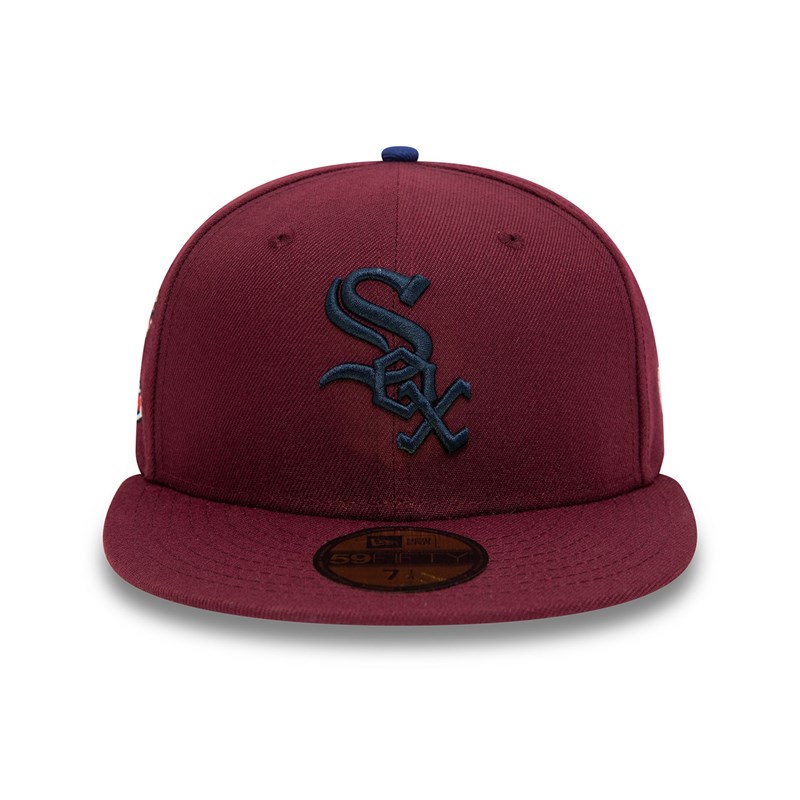 59fifty New Era Chicago Sox Fall Colours Fitted Gorras Rojos | NH9324680