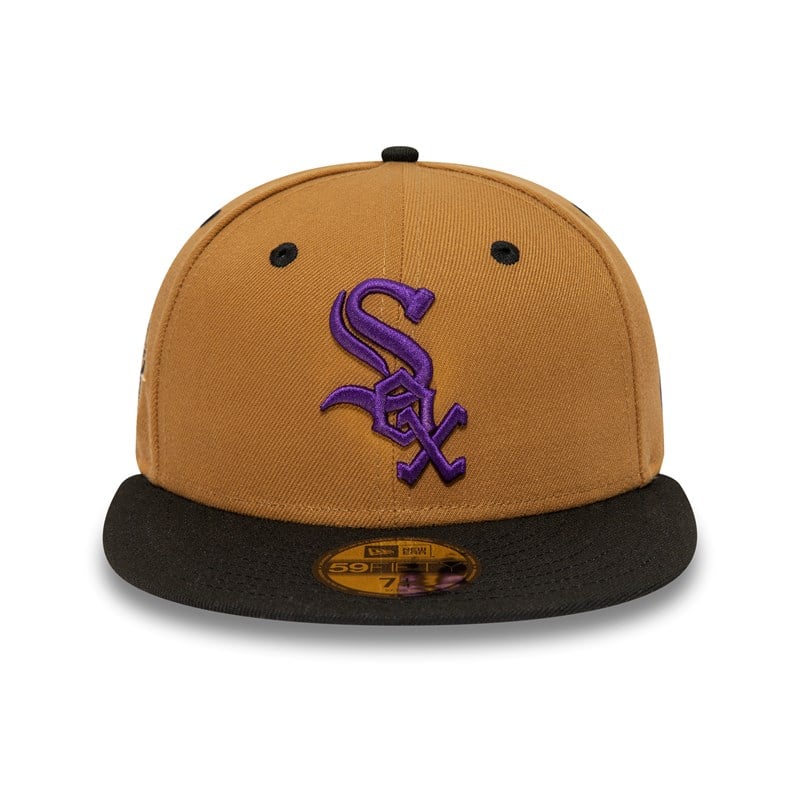 59fifty New Era Chicago Sox Fitted Gorras Marrom | PE0156948