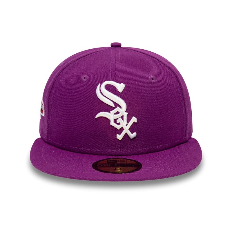 59fifty New Era Chicago Sox Fitted Gorras Morados | SQ2945086