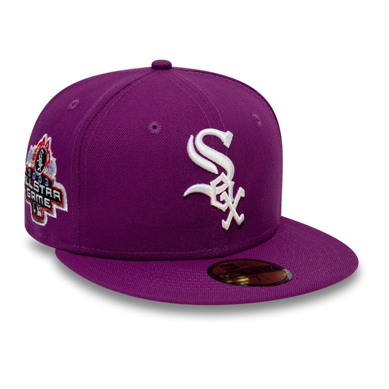 59fifty New Era Chicago Sox Fitted Gorras Morados | SQ2945086