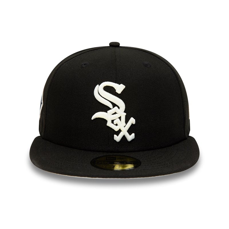 59fifty New Era Chicago Sox Glow In The Fitted Gorras Negros | WQ0763128