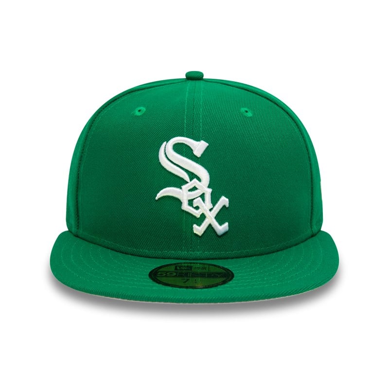 59fifty New Era Chicago Sox MLB Kelly Fitted Gorras Verdes | UY3580249