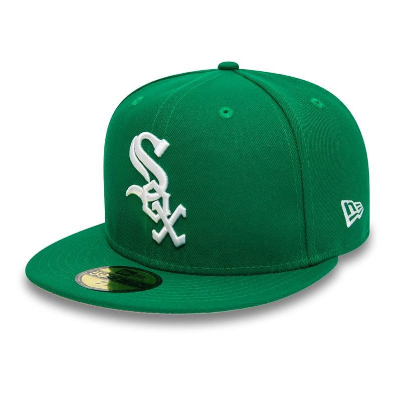 59fifty New Era Chicago Sox MLB Kelly Fitted Gorras Verdes | UY3580249