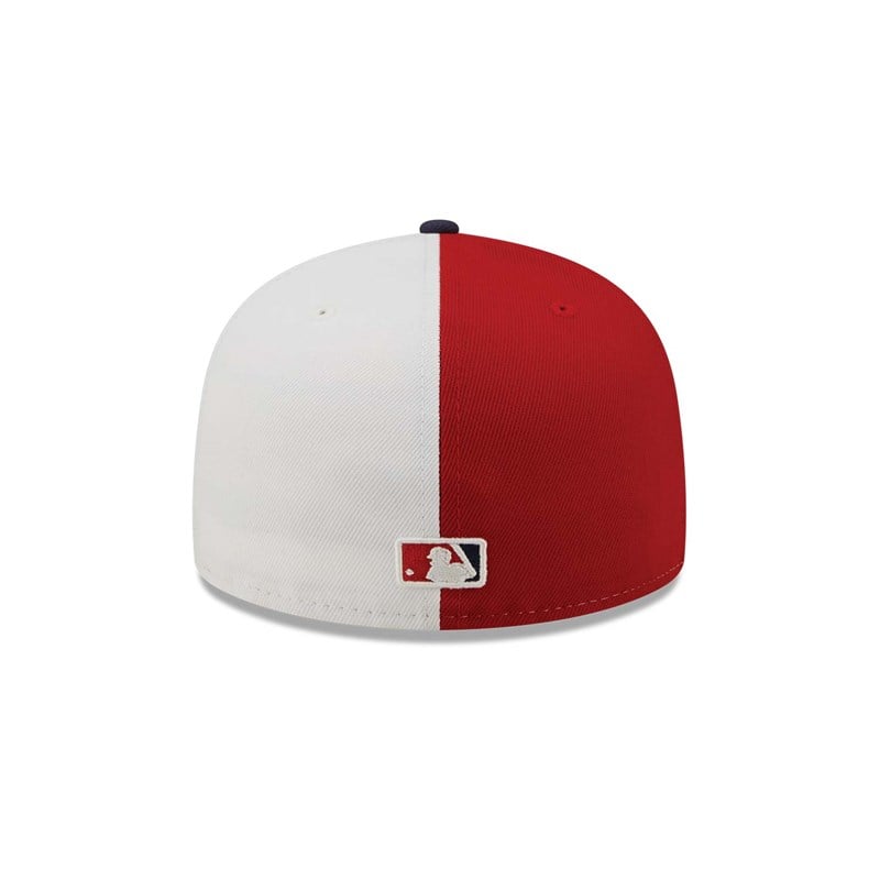 59fifty New Era Chicago Sox Pinwheel Americana Fitted Gorras Rojos | QJ0827645