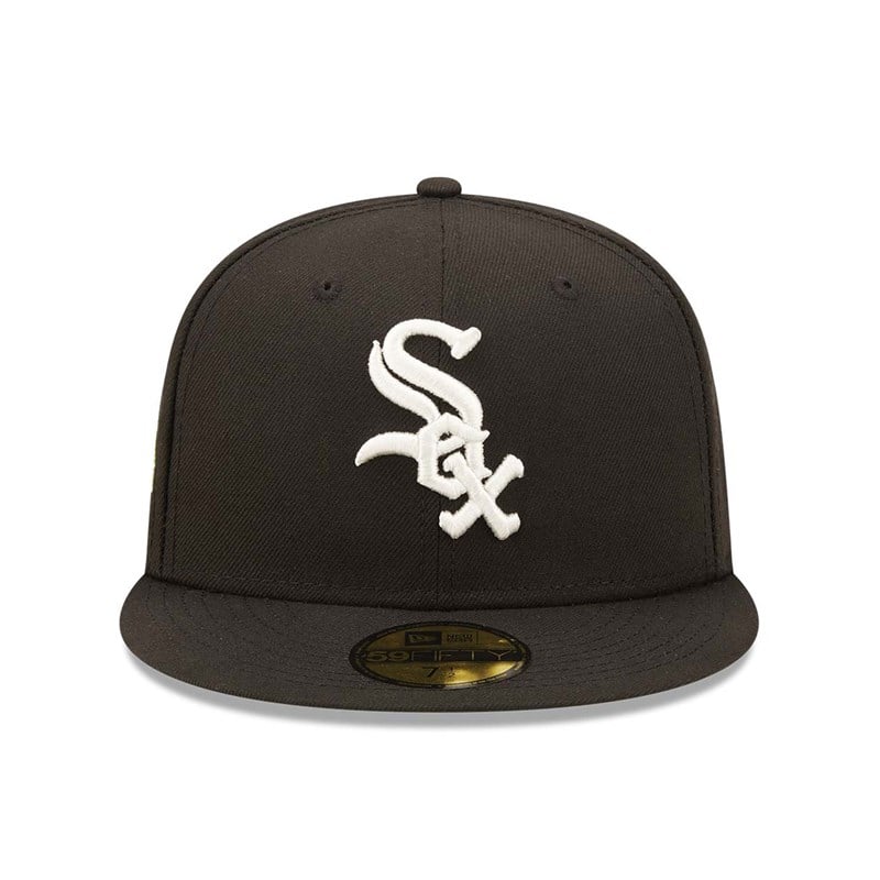 59fifty New Era Chicago Sox Pop Fitted Gorras Negros | AB7035916