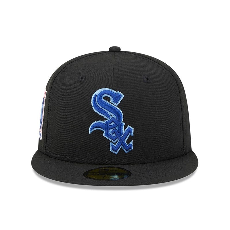 59fifty New Era Chicago Sox State Tartan Fitted Gorras Negros | YE2467930