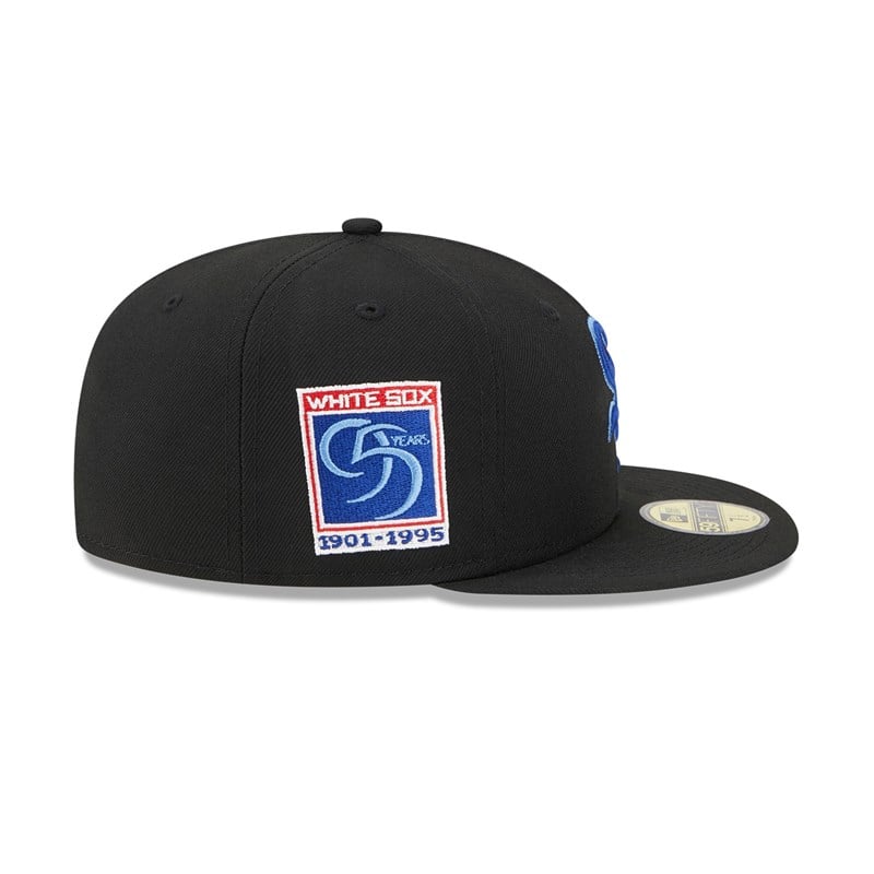 59fifty New Era Chicago Sox State Tartan Fitted Gorras Negros | YE2467930