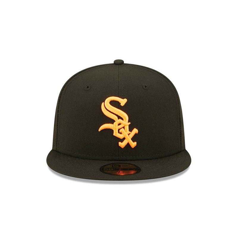 59fifty New Era Chicago Sox Summer Pop Fitted Gorras Negros | BX4802395