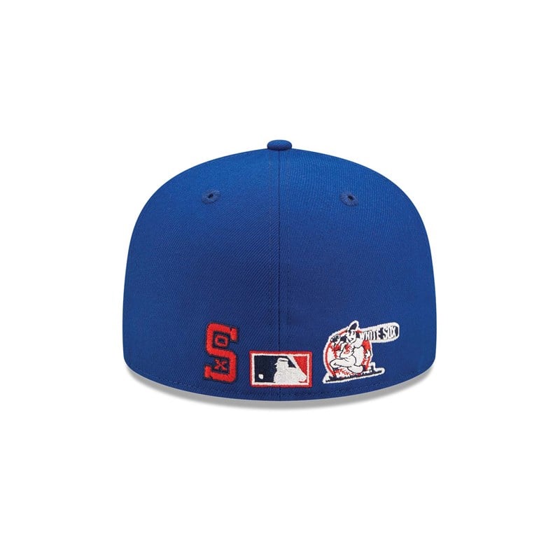 59fifty New Era Chicago Sox Team Colour Fitted Gorras Azules | JP6410837