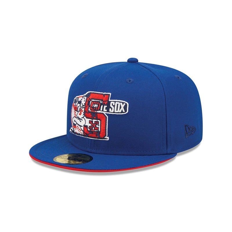 59fifty New Era Chicago Sox Team Colour Fitted Gorras Azules | JP6410837