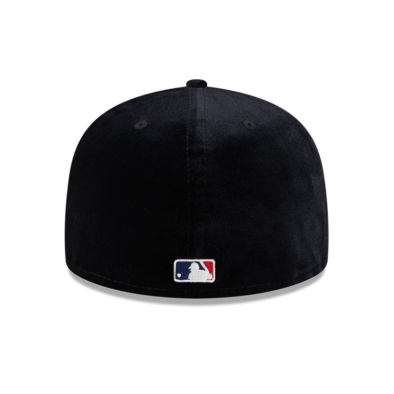 59fifty New Era Chicago Sox Velvet Fitted Gorras Negros | DO0263479