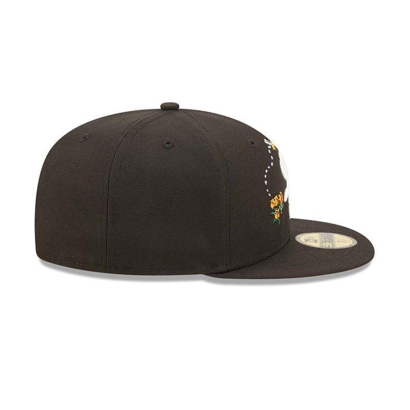 59fifty New Era Chicago Sox Watercolour Floral Gorras Negros | YE4163879