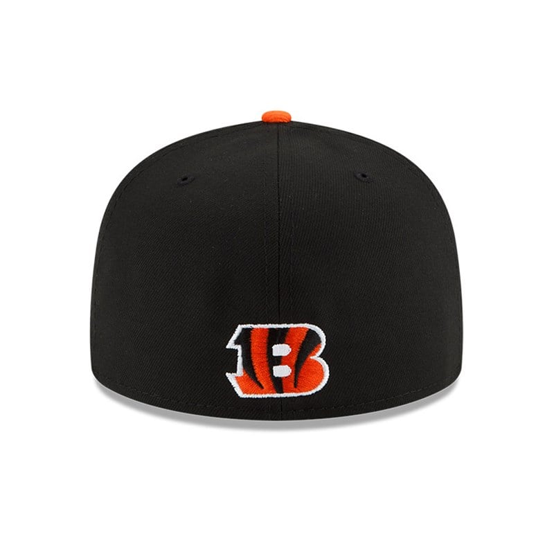 59fifty New Era Cincinnati Bengals NFL Draft Fitted Gorras Negros | DQ4081923