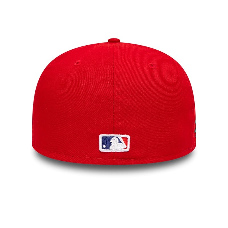 59fifty New Era Cincinnati Reds Groovy Fitted Gorras Rojos | AK3862097