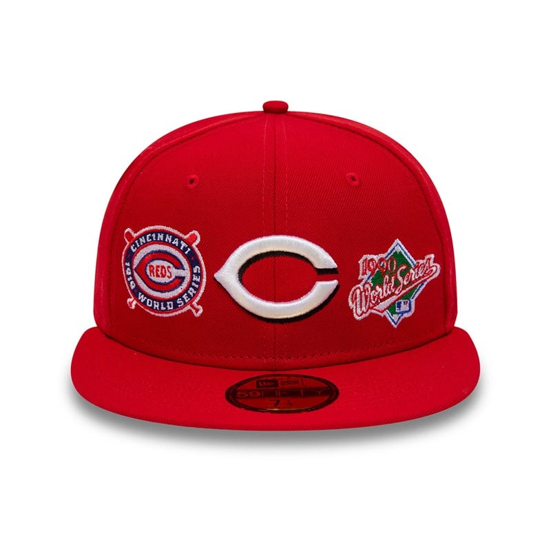 59fifty New Era Cincinnati Reds Historic Champs Fitted Gorras Rojos | ZB7481903