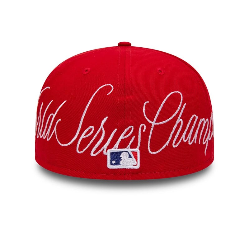 59fifty New Era Cincinnati Reds Historic Champs Fitted Gorras Rojos | ZB7481903