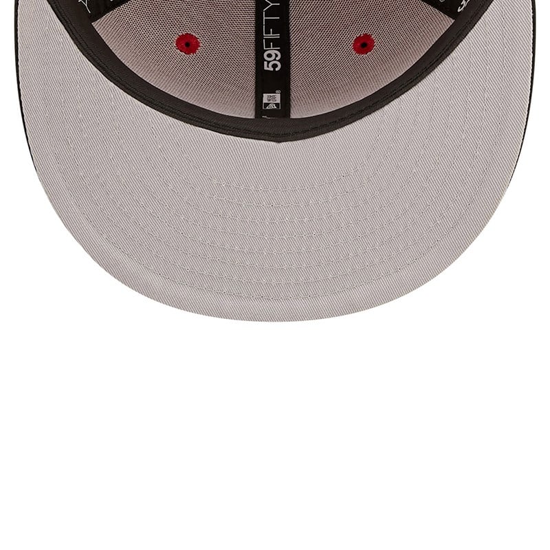 59fifty New Era Cincinnati Reds Ne Letterman Fitted Gorras Rojos | BI5791346