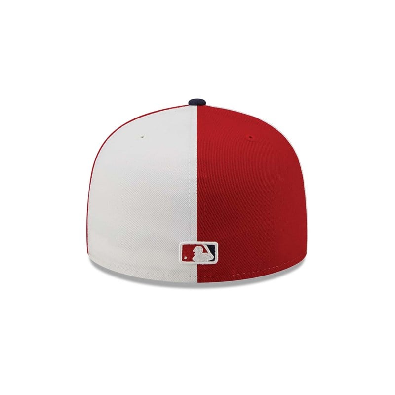 59fifty New Era Cincinnati Reds Pinwheel Americana Fitted Gorras Rojos | DP5109784