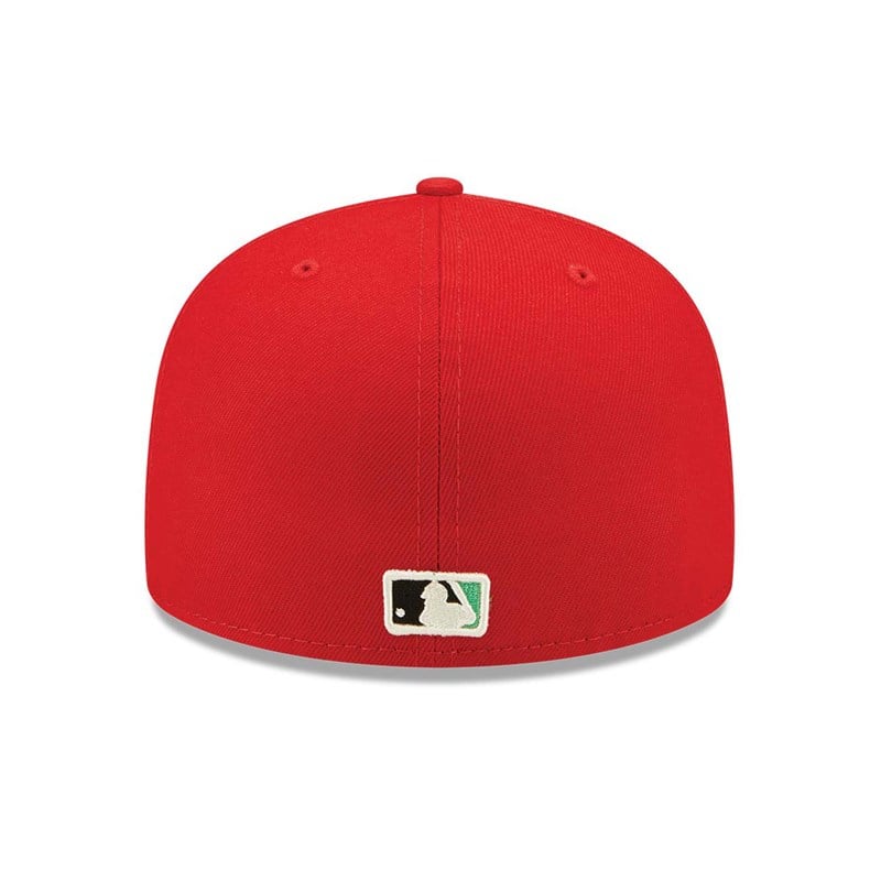 59fifty New Era Cincinnati Reds Pop Fitted Gorras Rojos | VY1096274