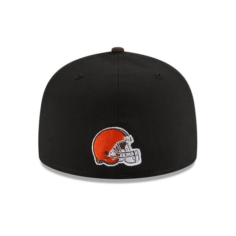 59fifty New Era Cleveland Browns NFL Draft Fitted Gorras Negros | EL9356417