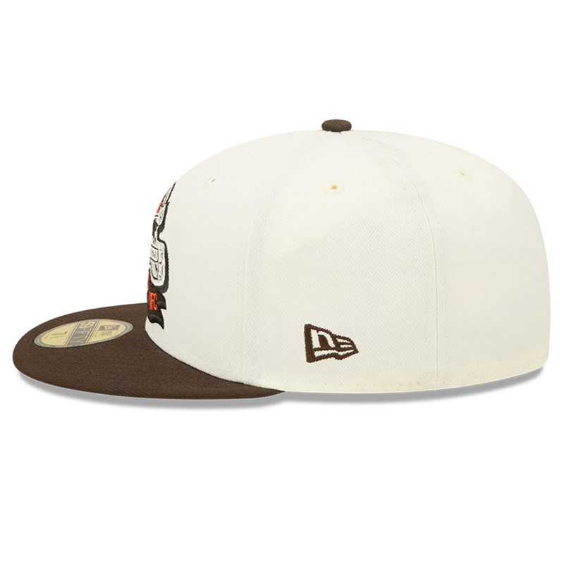 59fifty New Era Cleveland Browns NFL Sideline 2022 Fitted Gorras Blancos | PW2547903