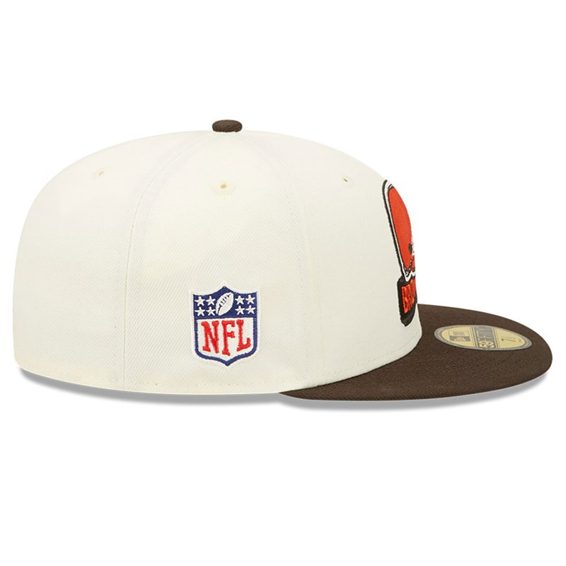 59fifty New Era Cleveland Browns NFL Sideline 2022 Fitted Gorras Blancos | PW2547903