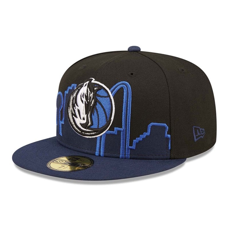 59fifty New Era Dallas Mavericks NBA 2022 Fitted Gorras Negros | JH4503987