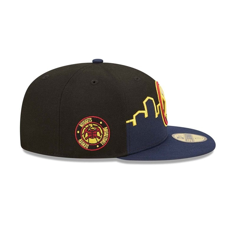 59fifty New Era Denver Nuggets NBA Tip Off 2022 Fitted Gorras Negros | NG8206351