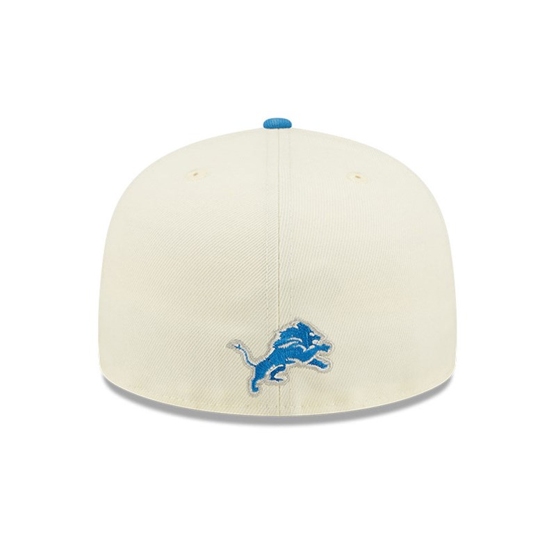 59fifty New Era Detroit Lions NFL Sideline 2022 Fitted Gorras Blancos | DJ2049613