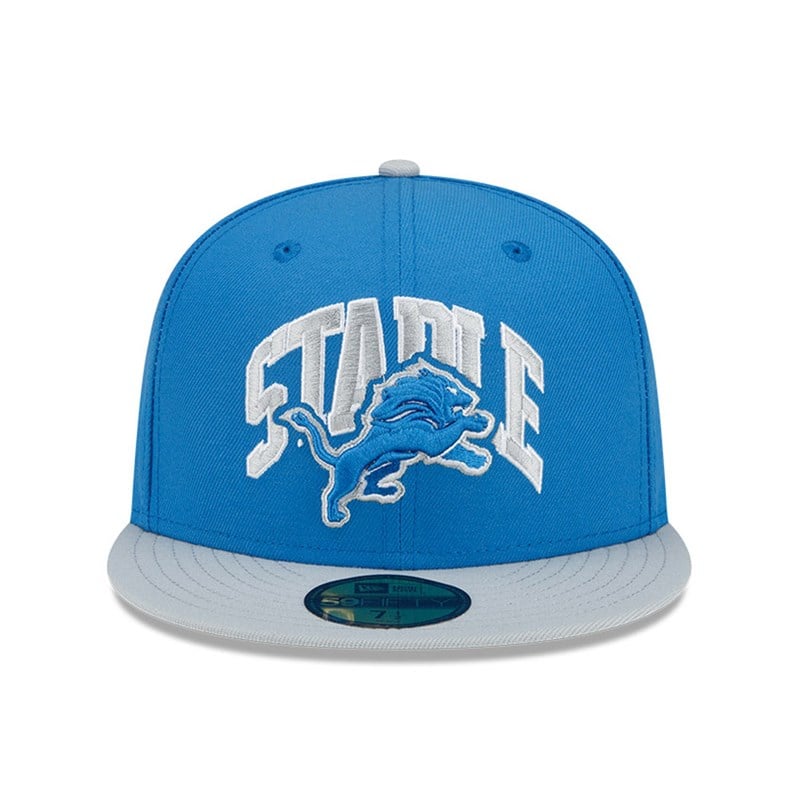 59fifty New Era Detroit Lions X Staple Fitted Gorras Azules | FX4715360