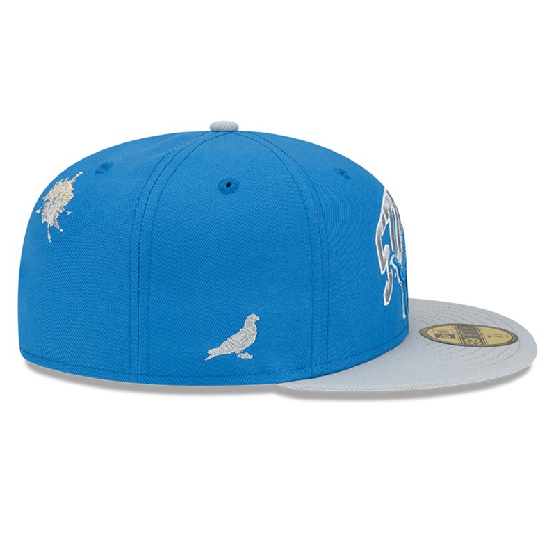 59fifty New Era Detroit Lions X Staple Fitted Gorras Azules | FX4715360