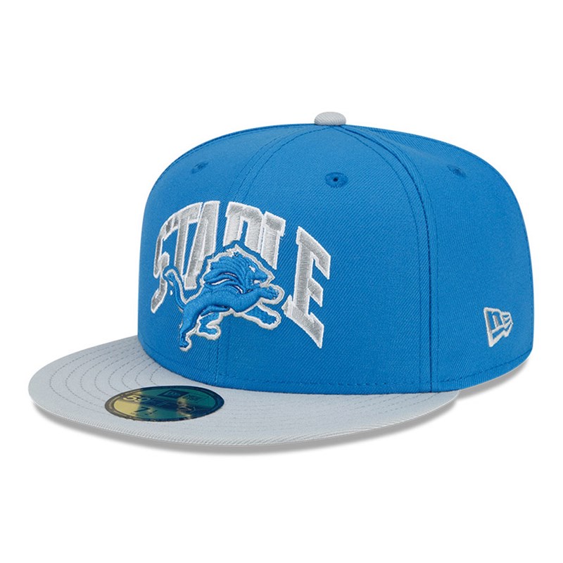 59fifty New Era Detroit Lions X Staple Fitted Gorras Azules | FX4715360