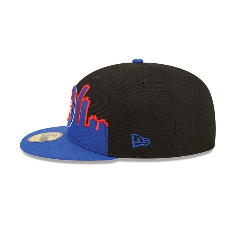 59fifty New Era Detroit Pistons NBA Tip Off 2022 Fitted Gorras Negros | PH6285109