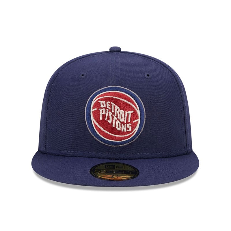 59fifty New Era Detroit Pistons Twilight Fantasy Fitted Gorras Azules | VN1860245