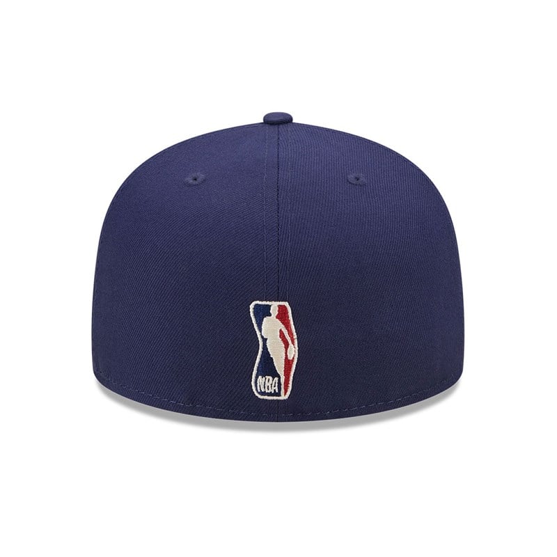 59fifty New Era Detroit Pistons Twilight Fantasy Fitted Gorras Azules | VN1860245