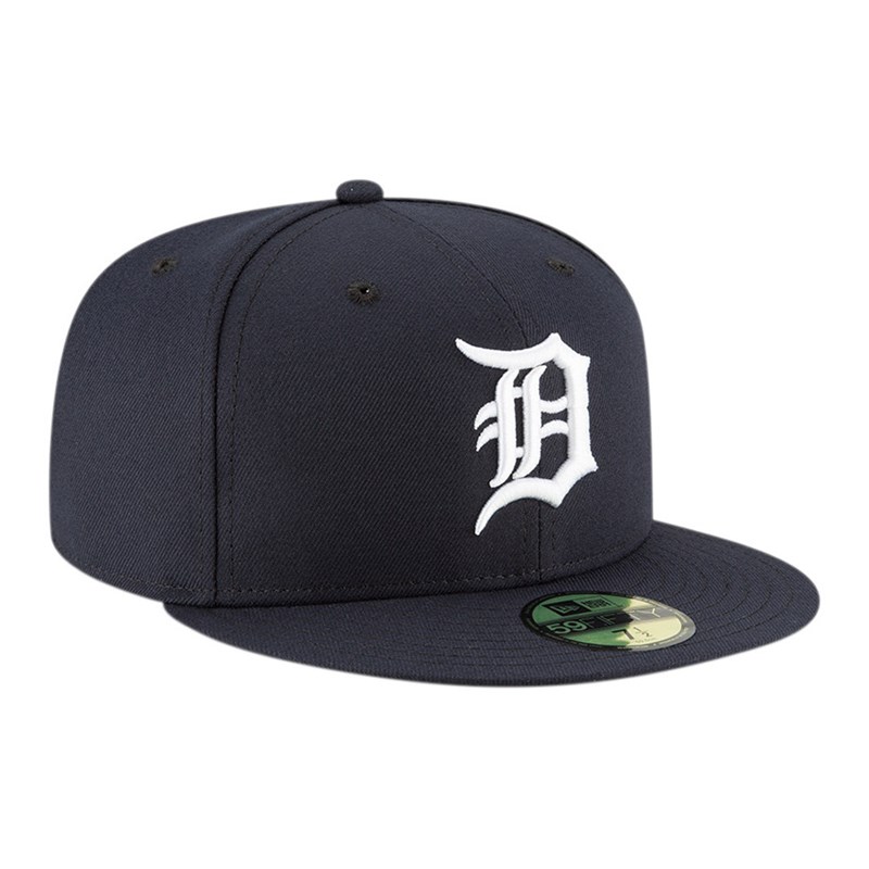 59fifty New Era Detroit Tigers Authentic On Field Home Gorras Azules | OV6409781