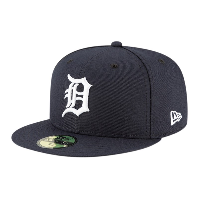 59fifty New Era Detroit Tigers Authentic On Field Home Gorras Azules | OV6409781