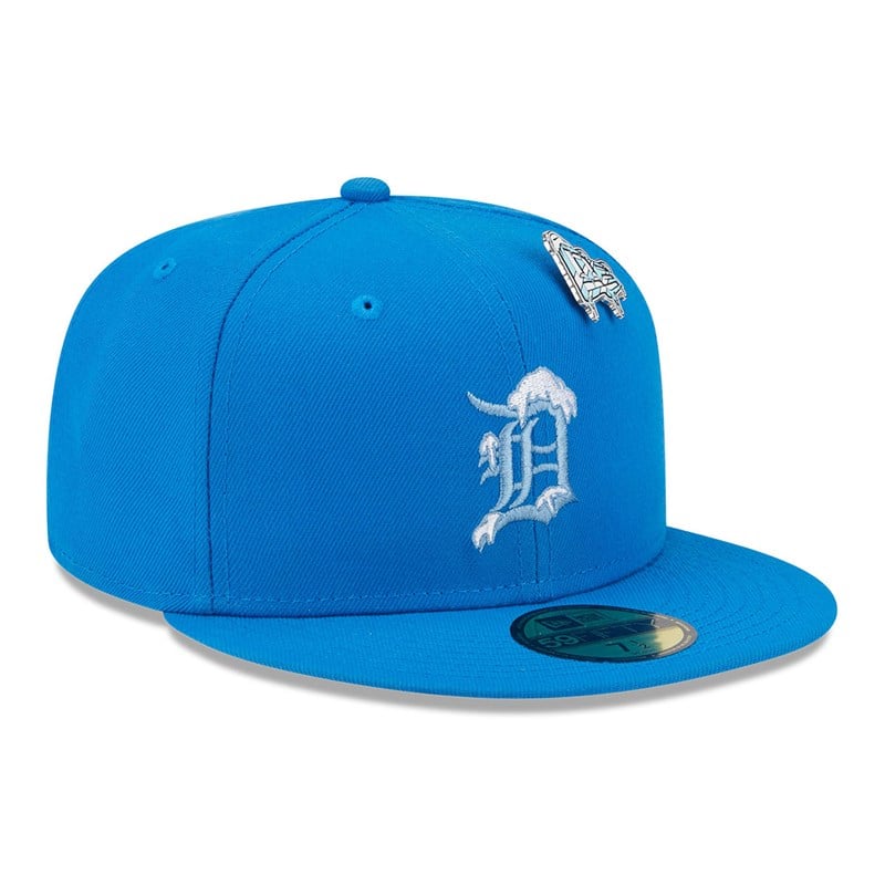 59fifty New Era Detroit Tigers Day Fitted Gorras Azules | CO4571830